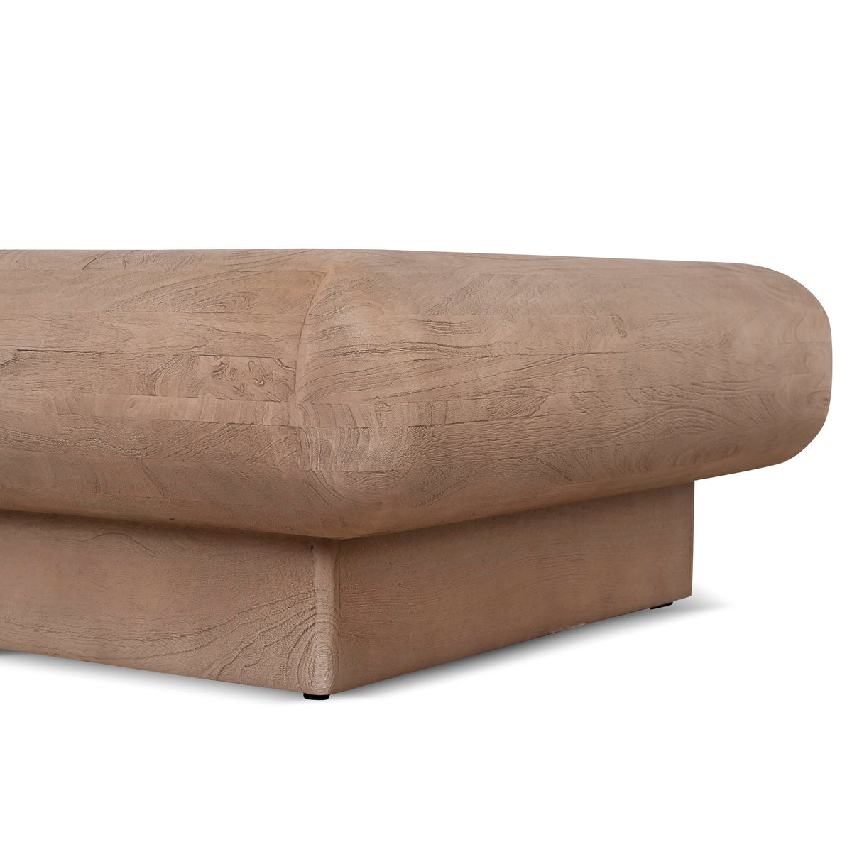 Solene Sandrift Natural mango wood grain detail