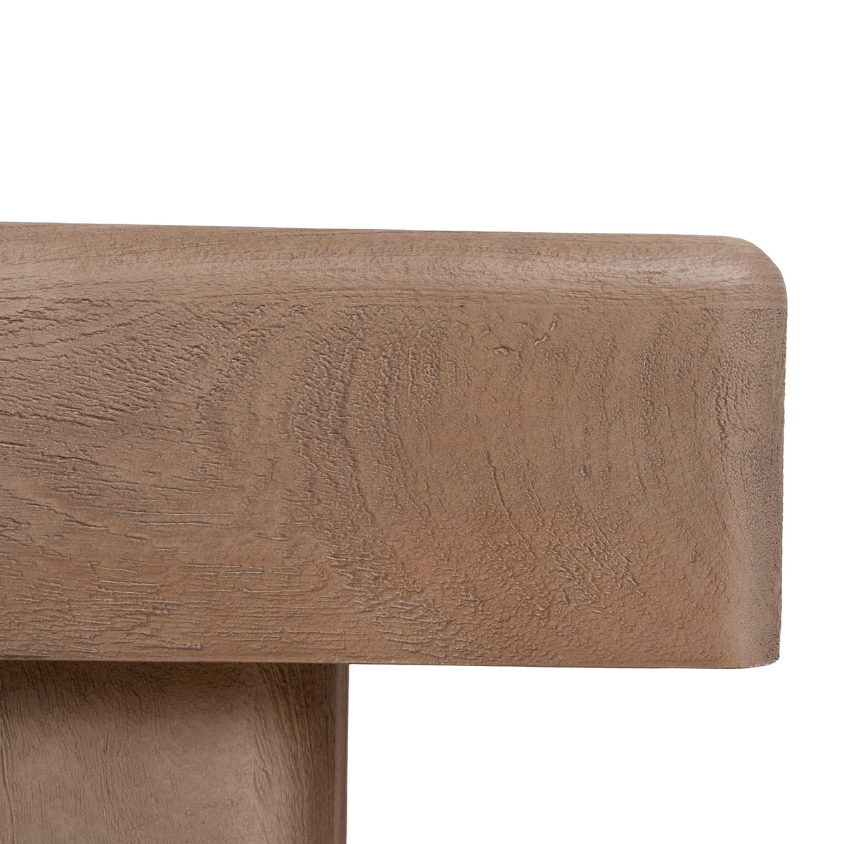 Arden mango wood coffee table timber grain detail