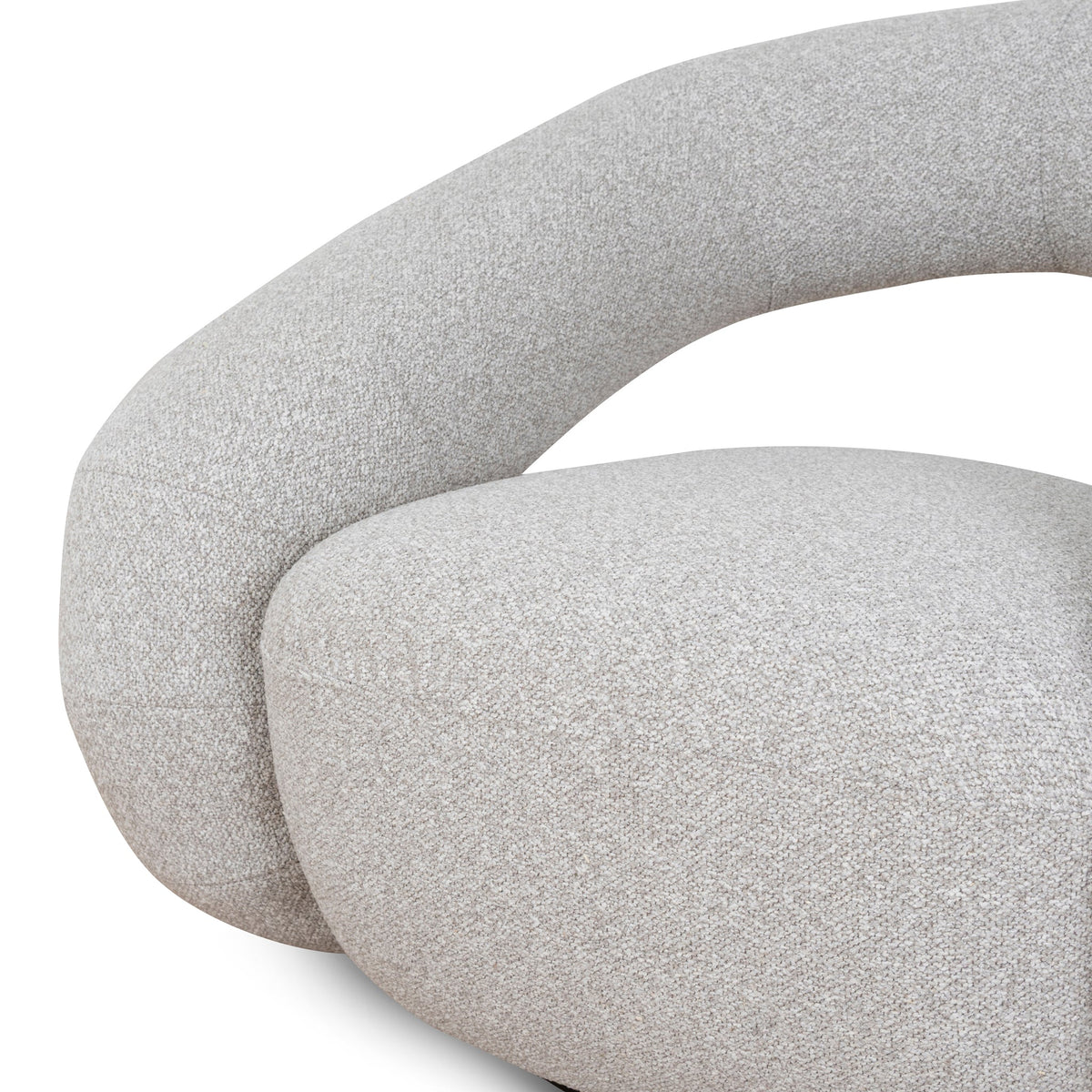 Swivel Armchair - Clay Grey