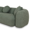 Dimensions of the Celeste curved 4-seater sofa
