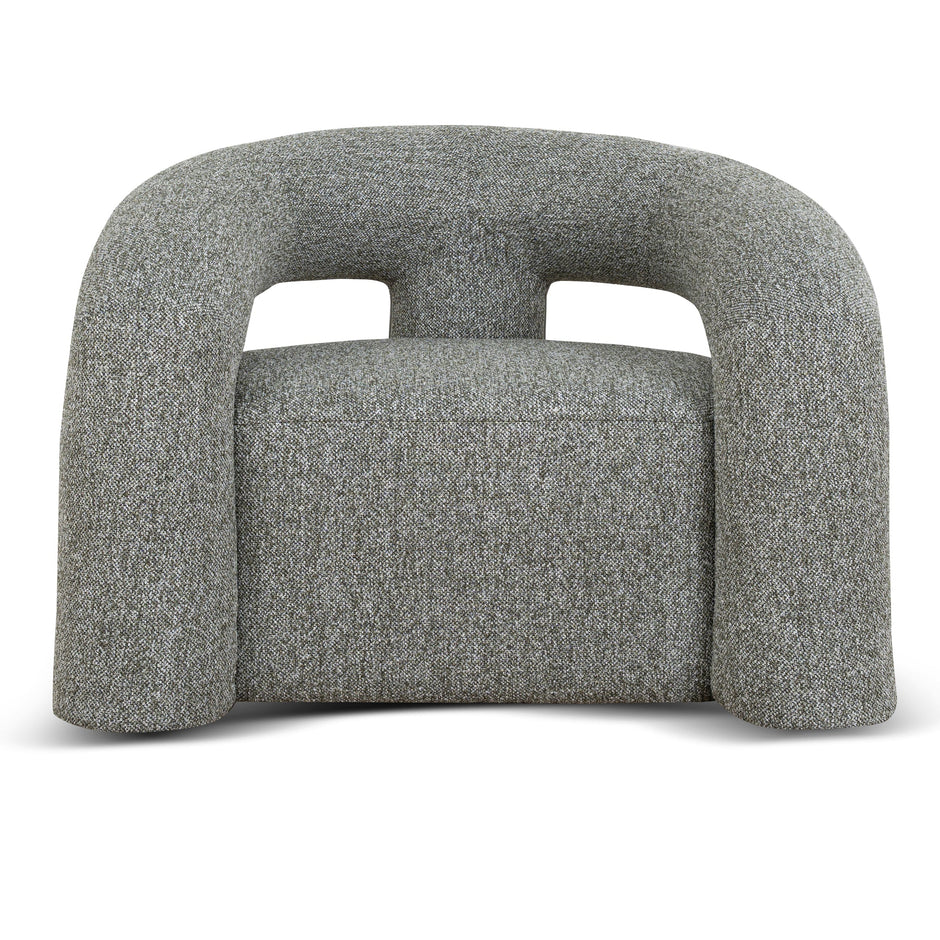 Vela Kelly Green armchair front view