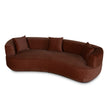 3 Seater Sofa - Burnt Brown