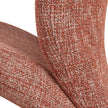 Sanchit moss rust orange accent chair detail