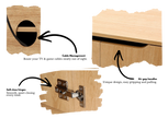Pine TV Unit – 180cm