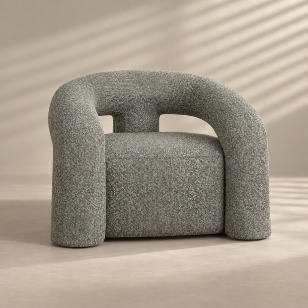 Vela Sculptural Armchair – Kelly Green